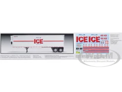 Level 4 Model Kit Fruehauf 40 Refrigerated Trailer Polar ICE 1/32 Scale Model Revell 14541