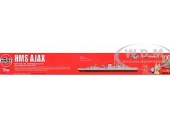 Level 3 Model Kit HMS Ajax Light Cruiser 1/600 Plastic Model Kit by Airfix