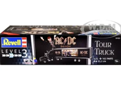 Level 3 Model Kit Kenworth Tour Truck AC/DC Rock or Bust 1/32 Scale Model Revell 07453