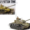 Level 4 Model Kit M48A2 Patton Tank 1/35 Scale Model Revell 85-7853