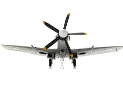 Level 2 Model Kit Supermarine Spitfire FR Mk.XIV Fighter Aircraft with 2 Scheme Options 1/48 Plastic Model Kit Airfix A05135