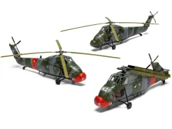 Level 2 Model Kit Westland Wessex HC.2 Helicopter with 3 Scheme Options 1/72 Plastic Model Kit by Airfix