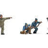 Level 1 Model Kit WWII RAF Ground Crew Figure and Accessory Set 1/48 Plastic Model Kit by Airfix