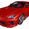 Lexus LFA Pearl Red Metallic 1/18 Model Car Autoart 78853