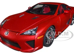 Lexus LFA Pearl Red Metallic 1/18 Model Car Autoart 78853