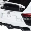 Lexus LFA Whitest White Red Black Interior 1/18 Model Car Autoart 78850
