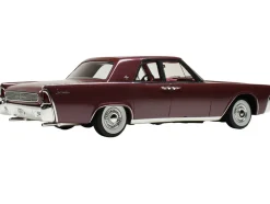1962 Lincoln Continental Royal Red Metallic with Red Interior Limited Edition to 200 pieces Worldwide 1/43 Model Car by Goldvarg Collection