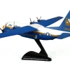 Lockheed C 130 Hercules Transport Aircraft Fat Albert Blue Angels 1/200 Diecast Model Airplane Postage Stamp PS5330-2