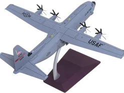 Lockheed C-130J-30 Super Hercules Transport Aircraft 