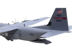 Lockheed C-130J-30 Super Hercules Transport Aircraft 