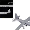 Lockheed C 130J Super Hercules Transport Aircraft British Royal Air Force Gray Gemini 200 Series 1/200 Diecast Model Airplane GeminiJets G2RAF713