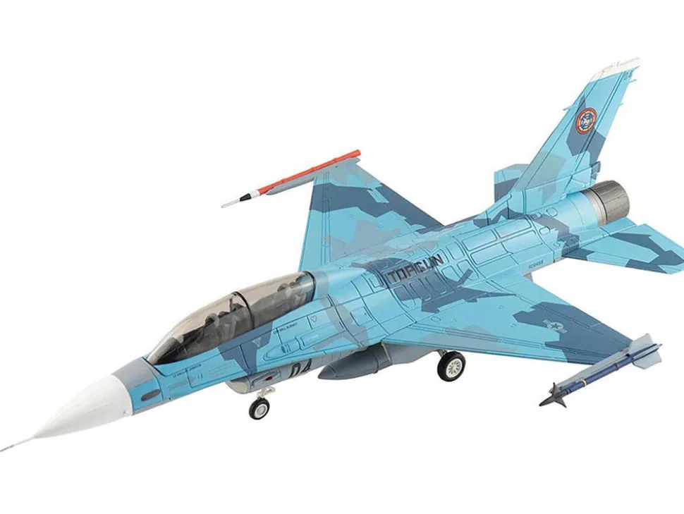 Lockheed F-16B Fighting Falcon Fighter Aircraft "Top Gun 04, Centennial of Naval Aviation" United States Navy "Air Power Series" 1/72 Diecast Model by Hobby Master