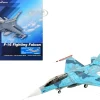 Lockheed F 16B Fighting Falcon Fighter Aircraft Top Gun 90th Anniversary of Naval Aviation NSAWC United States Navy Air Power Series 1/72 Diecast Model Hobby Master HA38017