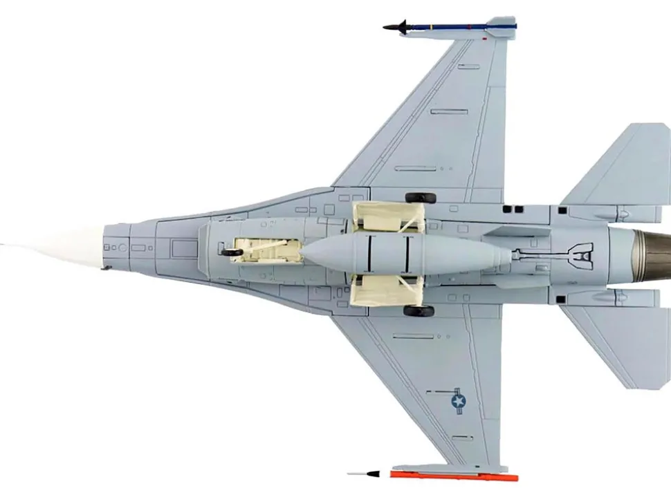 Lockheed F 16B Fighting Falcon Fighter Aircraft Top Gun 90th Anniversary of Naval Aviation NSAWC United States Navy Air Power Series 1/72 Diecast Model Hobby Master HA38017