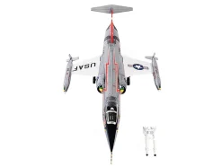 Lockheed F 104C Starfighter Fighter Aircraft 479th Tactical Fighter Wing 1958 United States Air Force 1/72 Diecast Model JC Wings JCW-72-F104-004