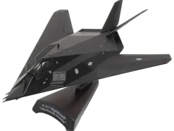 Lockheed F-117 Nighthawk Stealth Aircraft "Affectionately Christine - Stars and Stripes" United States Air Force 1/150 Diecast Model Airplane by Postage Stamp