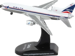 Lockheed L 1011 TriStar Commercial Aircraft Delta Airlines 1/500 Diecast Model Airplane by Postage Stamp PS5813-2
