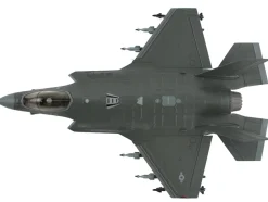 Lockheed Martin F-35A Lightning II Aircraft "100th Fighter Squadron, Alabama Air National Guard" (2023) United States Air Force "Air Power Series" 1/72 Diecast Model by Hobby Master