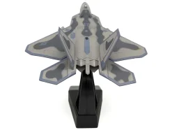 Lockheed Martin F-22A Raptor Aircraft "Spirit of America, 412th Test Wing, Edwards Air Force Base" (1997) United States Air Force 1/100 Diecast Model Airplane