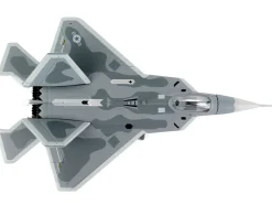 Lockheed Martin F 22 Raptor Fighter Aircraft United States Air Force 1/145 Diecast Model Airplane Postage Stamp PS5382-1
