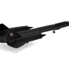 Lockheed SR-71A Blackbird Stealth Aircraft "9th Strategic Reconnaissance Wing, Detachment 4, RAF Mildenhall" United States Air Force 1/200 Diecast Model Airplane by Herpa