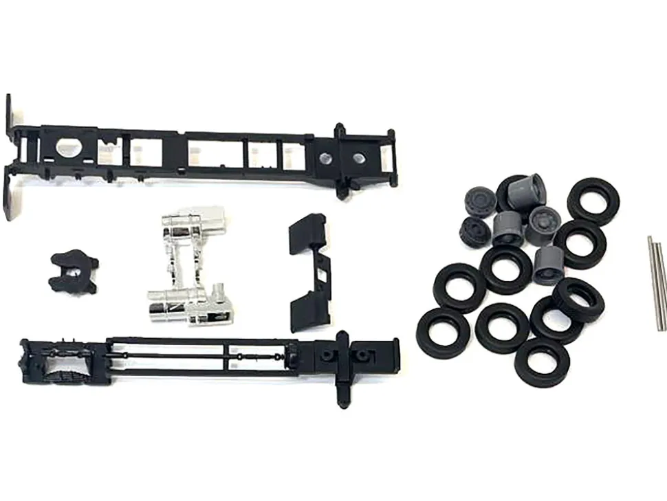 Long Chassis Kit for Mack Cabs 1/87 (HO) Plastic Model by Promotex