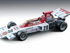 Lotus 72 #29 Dave Charlton Lucky Strike Racing Formula One F1 British GP 1972 Limited Edition 105 pieces Worldwide 1/18 Model Car Tecnomodel TM18-257C