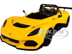Lotus 3-Eleven Yellow 1/18 Model Car Autoart 75393