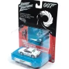 1976 Lotus Esprit S1 White Collectible Tin Display 007 James Bond The Spy Who Loved Me 1977 Movie 10th James Bond Series 1/64 Diecast Model Car Johnny Lightning JLDR014 JLSP118