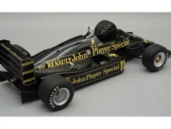 Lotus 94T #11 Elio de Angelis "John Player Special Team Lotus" Formula One F1 "European GP" (1983) with Display Case "Mythos Series" Limited Edition to 45 pieces Worldwide 1/18 Model Car by Tecnomodel