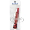 Low Boy Flatbed Trailer Red 1/87 (HO) Plastic Model Car by HO Logistics