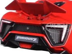 Lykan Hypersport "Fast & Furious 7" Movie 1/24 Diecast Model Car Jada 97377