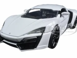 Lykan Hypersport White 1/24 Diecast Model Car Jada 98028