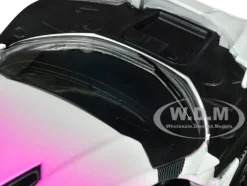 Lykan Hypersport White Pink and Purple Gradient Pink Slips Series 1/24 Diecast Model Car Jada 35058
