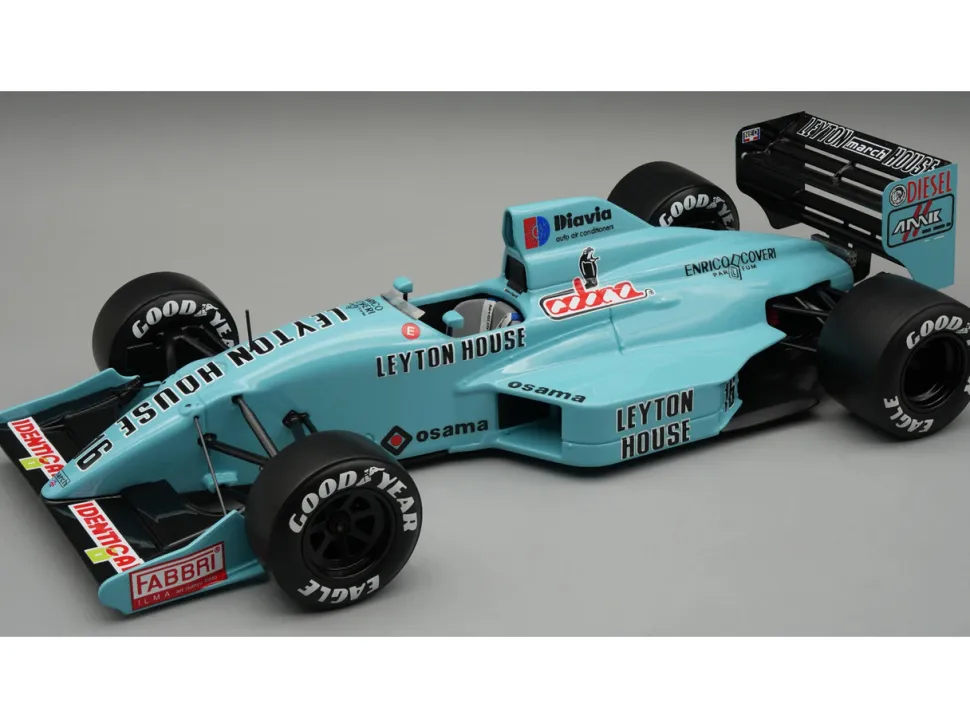 March 881 #15 Mauricio Gugelmin Formula One F1 "Italian GP" (1988) "Mythos Series" with Display Case Limited Edition to 50 pieces Worldwide 1/18 Model Car by Tecnomodel