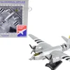 Martin B 26 Marauder Bomber Aircraft Perkatory II 386th Bomb Group 555th Bomb Squadron United States Army Air Forces 1/107 Diecast Model Airplane Postage Stamp PS5562-3