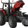Massey Ferguson 8740 S Dyna VT Tractor Red with Silver Top 1/64 Diecast Model by SpecCast