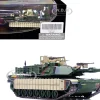 M1A1 TUSK Main Battle Tank U.S.A. 1st Battalion 35th Armor Regiment 1/72 Diecast Model Panzerkampf 12208PA