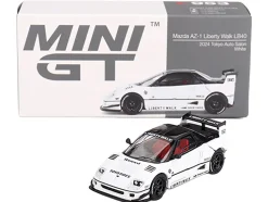 Mazda AZ-1 Liberty Walk LB40 RHD (Right Hand Drive) White with Black Top
