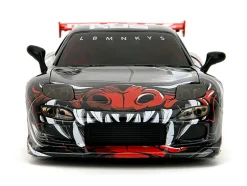 1993 Mazda RX-7 Black with Graphics 