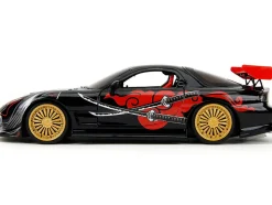 1993 Mazda RX-7 Black with Graphics 
