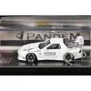 Mazda RX7 (FC3S) "Pandem Aero" Widebody Kit White with Graphics 1/64 Diecast Model Car by Inno Models