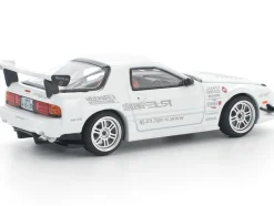 Mazda RX7 (FC3S) RE Amemiya RHD (Right Hand Drive) White 1/64 Diecast Model Car by Pop Race