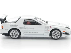 Mazda RX7 (FC3S) RE Amemiya RHD (Right Hand Drive) White 1/64 Diecast Model Car by Pop Race