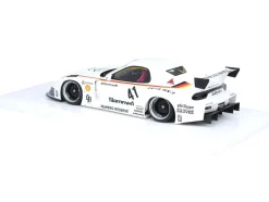 Mazda RX7 (FD3S) LB-Super Silhouette RHD (Right Hand Drive) #41 White with Stripes and Graphics 1/18 Model Car by Inno Models
