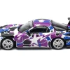 Mazda RX-7 (FD3S) RHD (Right Hand Drive) "BAPE (A Bathing Ape)" Purple Camouflage 1/64 Diecast Model Car by Pop Race