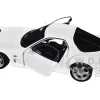 2001 Mazda RX7 Type RS (FD3S) RHD (Right Hand Drive) White 1/18 Diecast Model Car by Solido