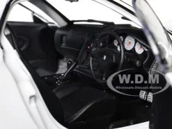 2001 Mazda RX7 Type RS (FD3S) RHD (Right Hand Drive) White 1/18 Diecast Model Car by Solido