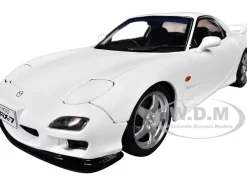 2001 Mazda RX7 Type RS (FD3S) RHD (Right Hand Drive) White 1/18 Diecast Model Car by Solido