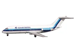 McDonnell Douglas DC-9-14 Commercial Aircraft "Eastern Air Lines" (N8901E) White with Blue Stripes 1/400 Diecast Model Airplane by V1:400